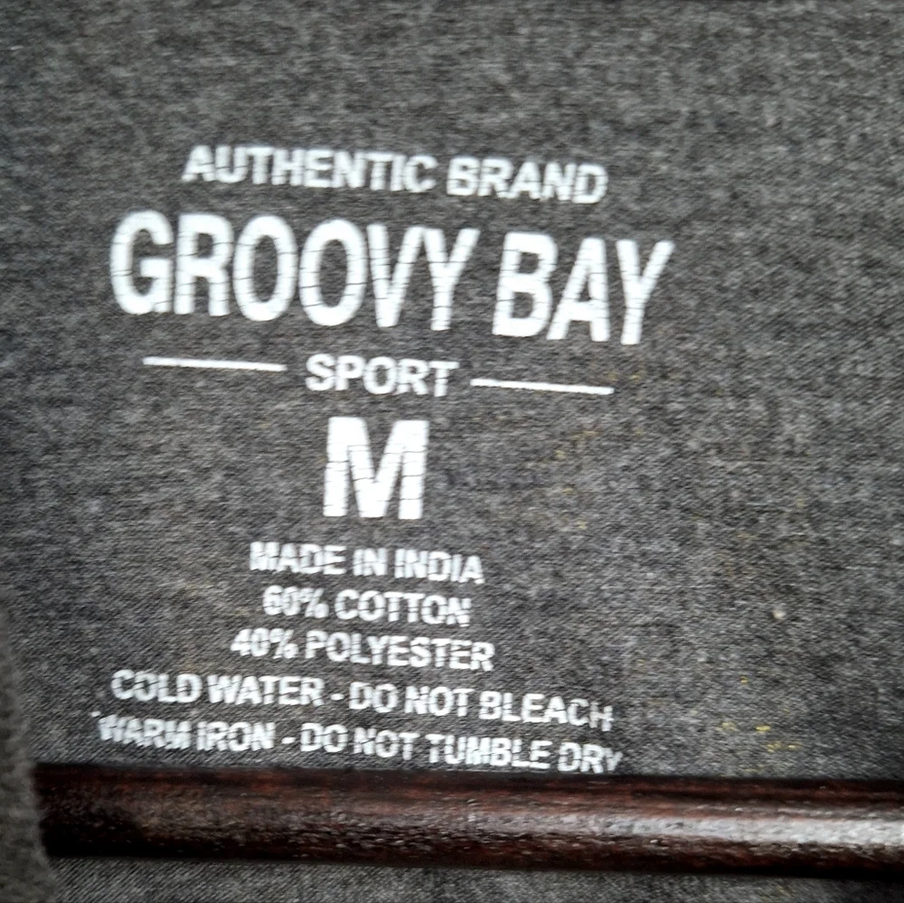 GROOVY BAY Mens Sporty Gym Tank Top Soft Comfy Gray Yellow Jamaica No Problem 62 - Picture 7 of 10